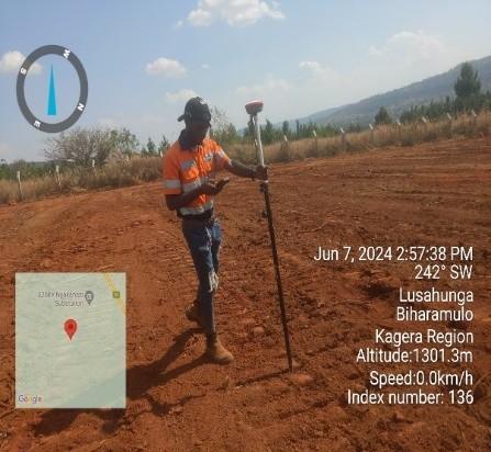 TOPOGRAPHICAL SURVEY  FOR NYAKANAZI...
